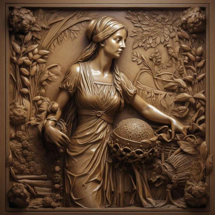 نموذج ثلاثي الأبعاد لآلة CNC 3D Art 